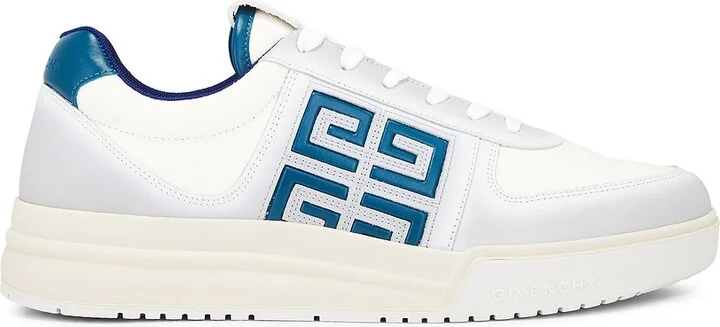White & Blue