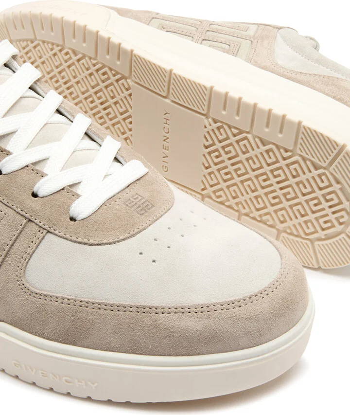 Givenchy G4 Panelled Suede Sneakers - Image 4