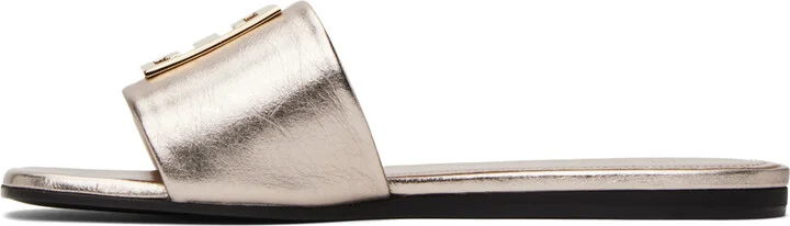 Givenchy Gold 4G Sandals - Image 3