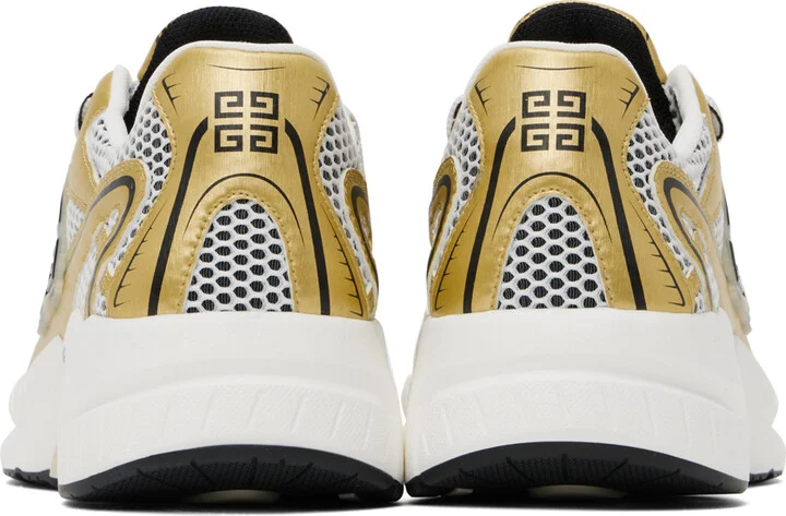 Givenchy Gold & White NFNTY-52 Sneakers - Image 2