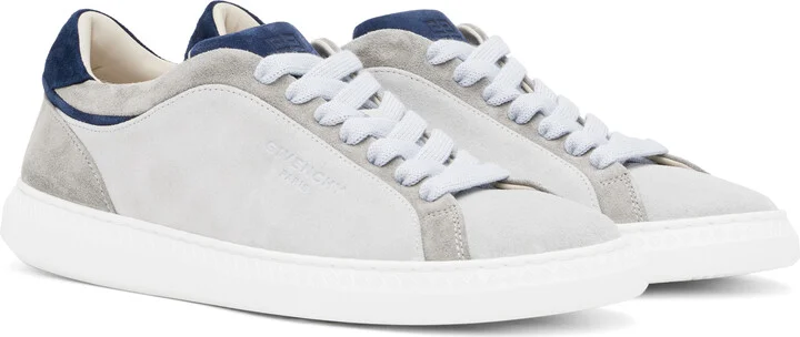Givenchy Gray & Navy G Set Sneakers - Image 4