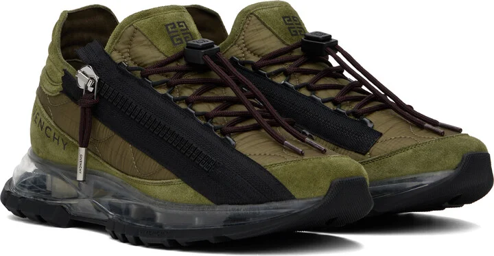 Givenchy Khaki Spectre Sneakers - Image 4