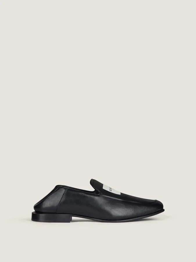 Givenchy "Label" Leather Loafers - Image 2