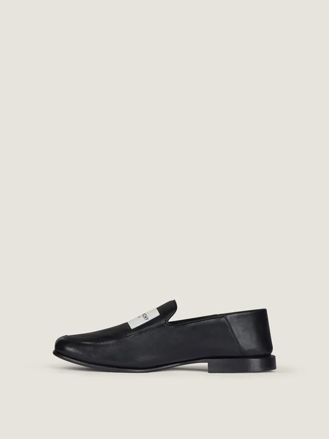 Givenchy "Label" Leather Loafers - Image 3
