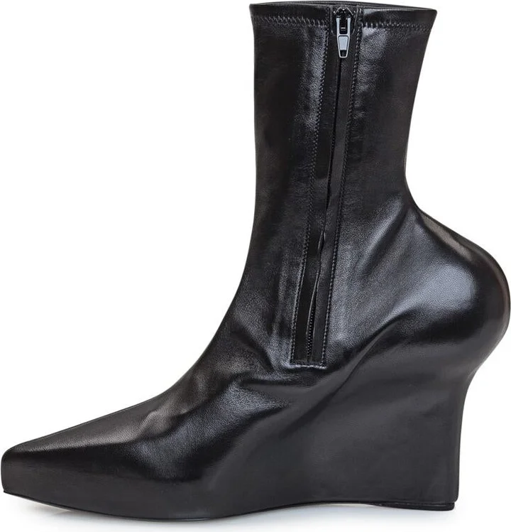 Givenchy Leather Show Boot - Image 3