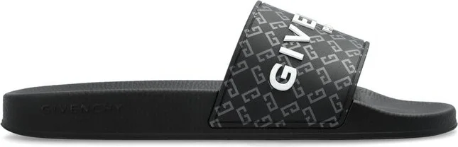 Givenchy Logo Patch Monogrammed Sandals