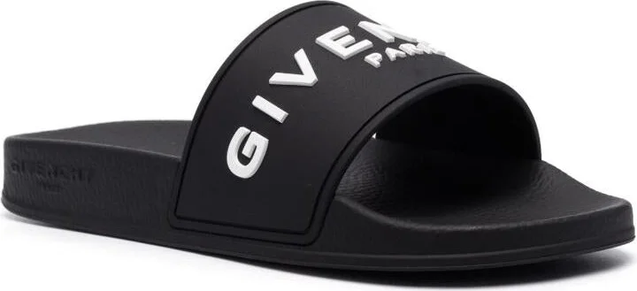 Givenchy Logo Pool Slides - Image 2