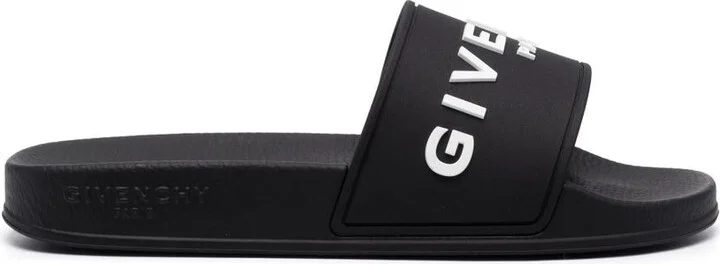 Givenchy Logo Pool Slides