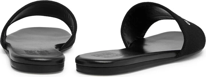 Givenchy Logo-print Canvas Sliders - Image 3