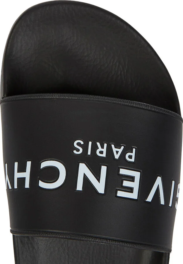 Givenchy Logo Rubber Sliders - Image 4