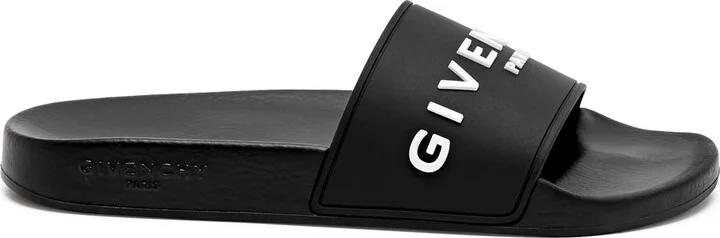 Givenchy Logo Rubber Sliders
