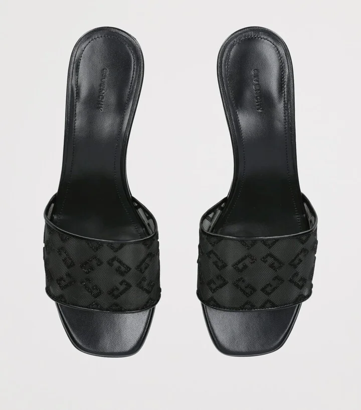 Givenchy Mesh G Cube Mules 45 - Image 4