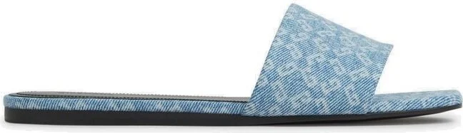 Givenchy Monogram Detailed Open-Toe Mules