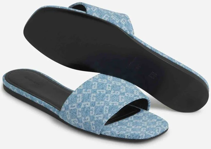 Givenchy Monogram Flat Mules - Image 4