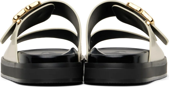 Givenchy Off-White 4G Liquid Flat Sandals - Image 2