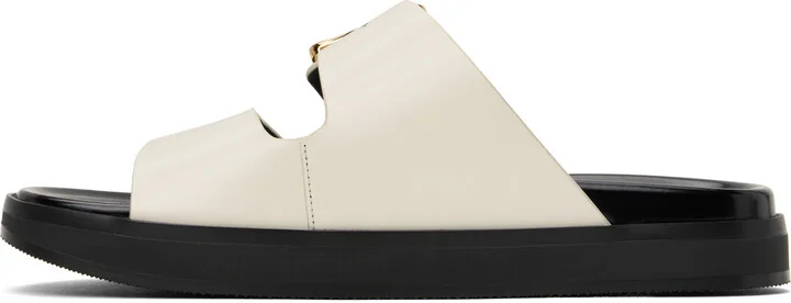 Givenchy Off-White 4G Liquid Flat Sandals - Image 3