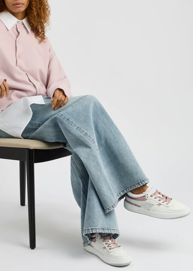 Givenchy Panelled Leather Sneakers - Image 5