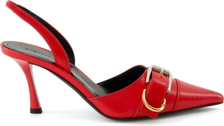 Givenchy Red Leather Pumps