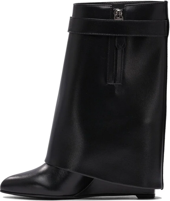 Givenchy "Shark Lock" 90Mm Ankle Boots - Image 3