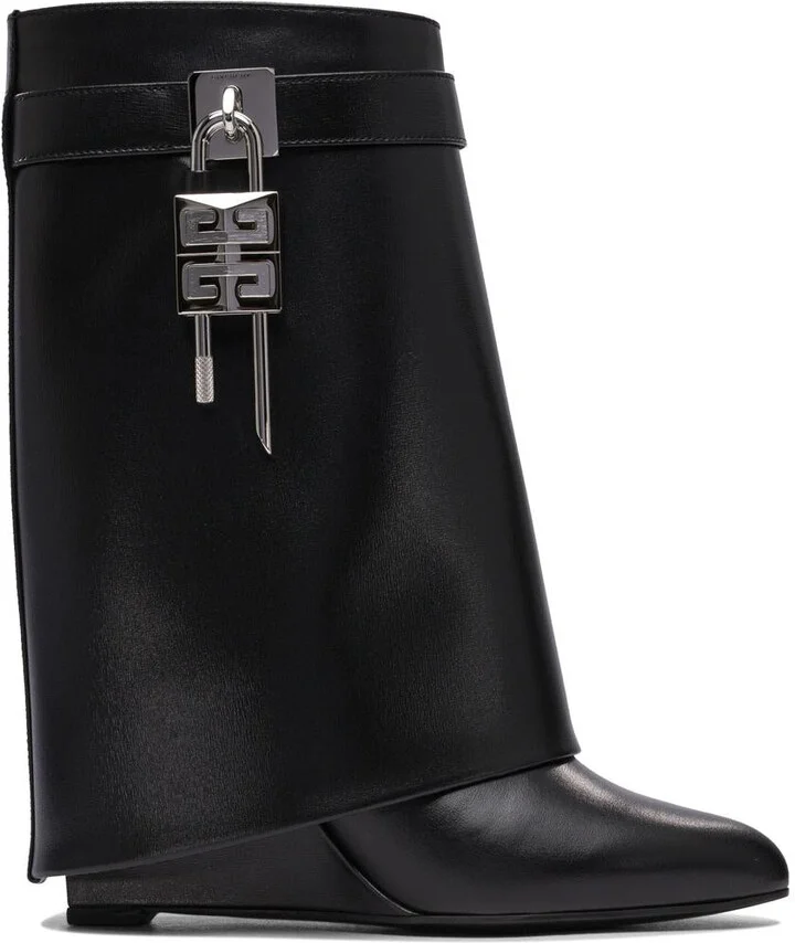 Givenchy "Shark Lock" 90Mm Ankle Boots