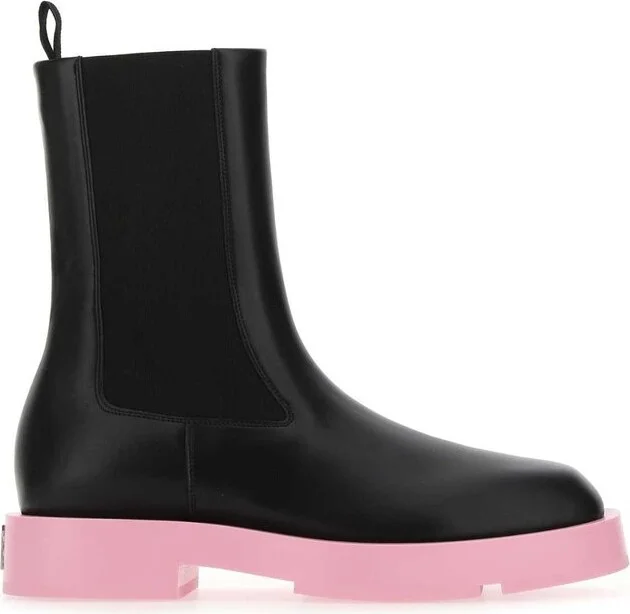 Givenchy Slip-On Squared Ankle Boots