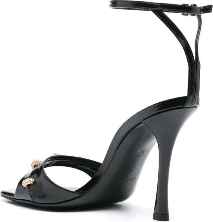 Givenchy Stitch Leather Sandals - Image 2