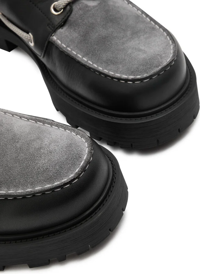Givenchy Storm Panelled Chunky Boat Shoes - Image 3