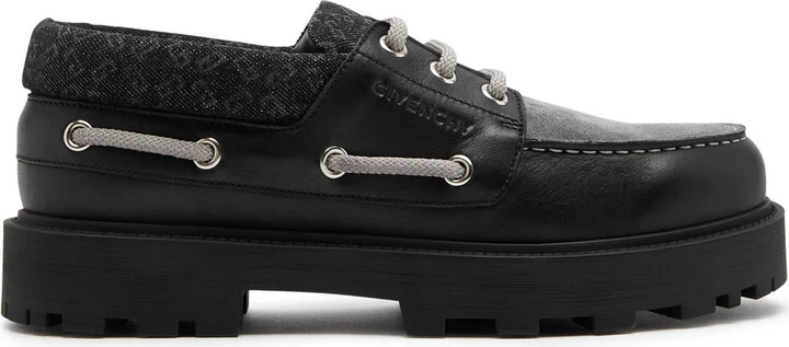 Givenchy Storm Panelled Chunky Boat Shoes