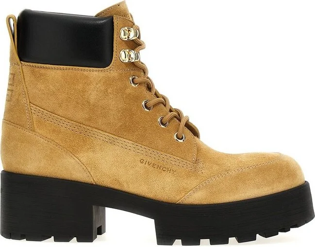 Givenchy Trekker Lace-Up Ankle Boots
