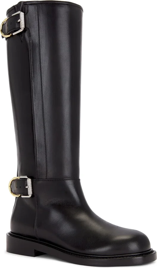 Givenchy Voyou Flat Boot in Black - Image 2