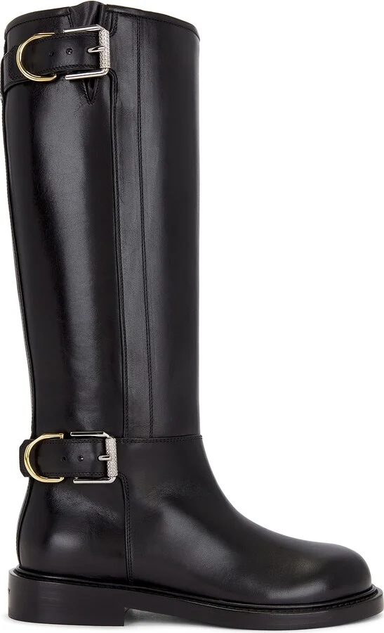 Givenchy Voyou Flat Boot in Black