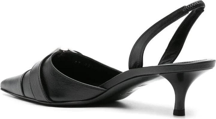 Givenchy Voyou Leather Slingback Pumps - Image 3