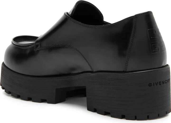 Givenchy Voyou Monk 50 Leather Loafers - Image 2