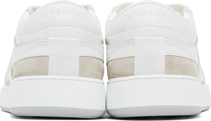 Givenchy White & Beige G Move Low Sneakers - Image 2