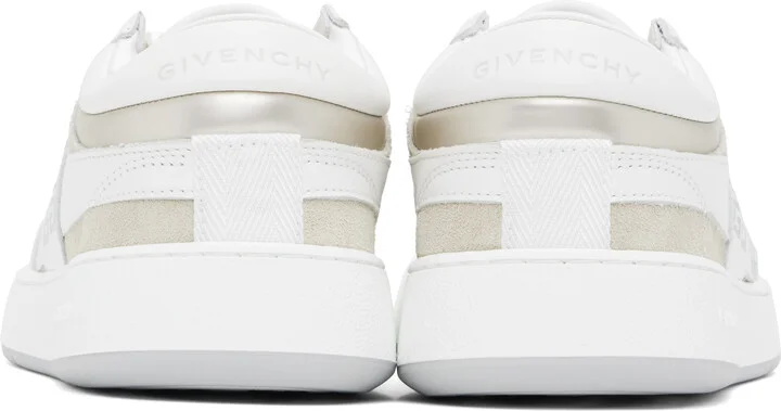 Givenchy White & Beige G Move Sneakers - Image 2