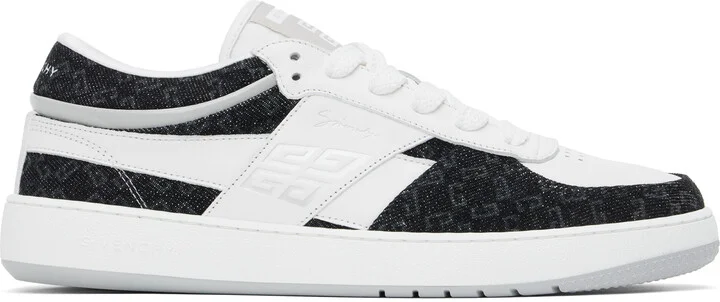 Givenchy White & Black G Move Sneakers