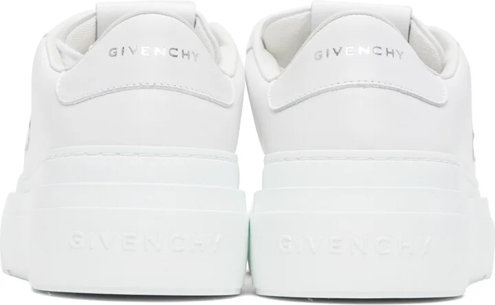 Givenchy White City Platform Sneakers - Image 2