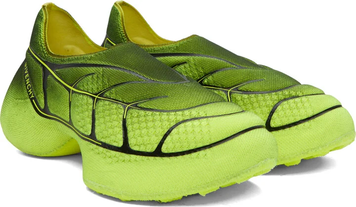 Givenchy Yellow & Black TK-360+ Sneakers - Image 4