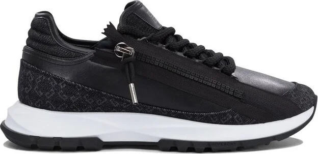 Givenchy Zip Detailed Lace-Up Sneakers