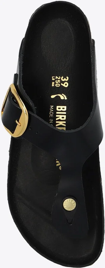 Gizeh Big Buckle Leather Sandals - Image 3