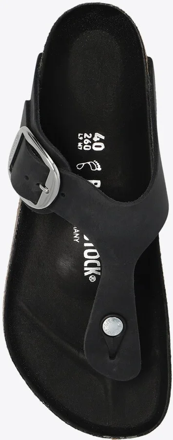 Gizeh Big Buckle Leather Sandals - Image 3