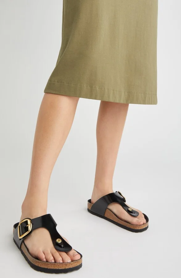 Gizeh Big Buckle Slide Sandal - Image 7