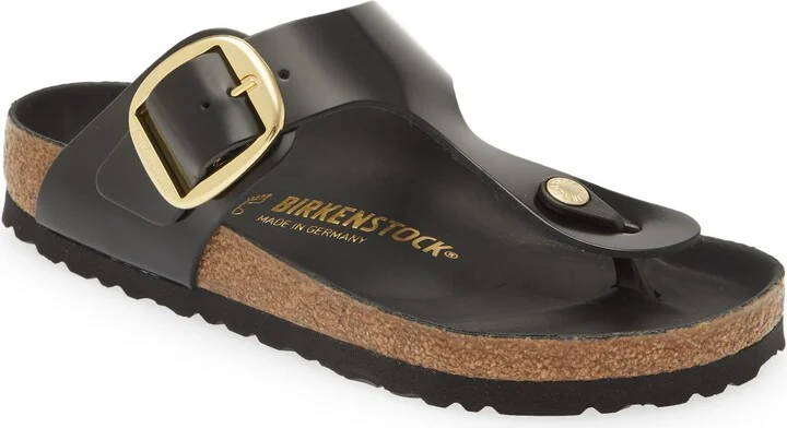 Gizeh Big Buckle Slide Sandal