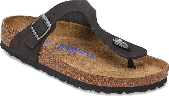 Gizeh buckle leather sandals - Image 2