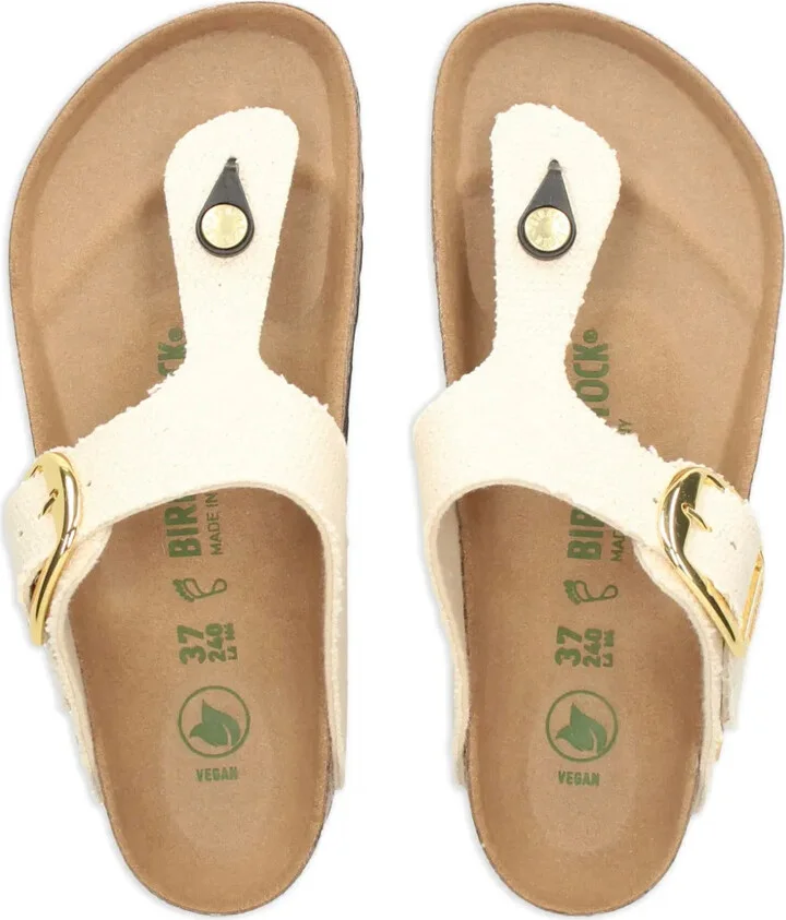 Gizeh buckled flip flops - Image 4