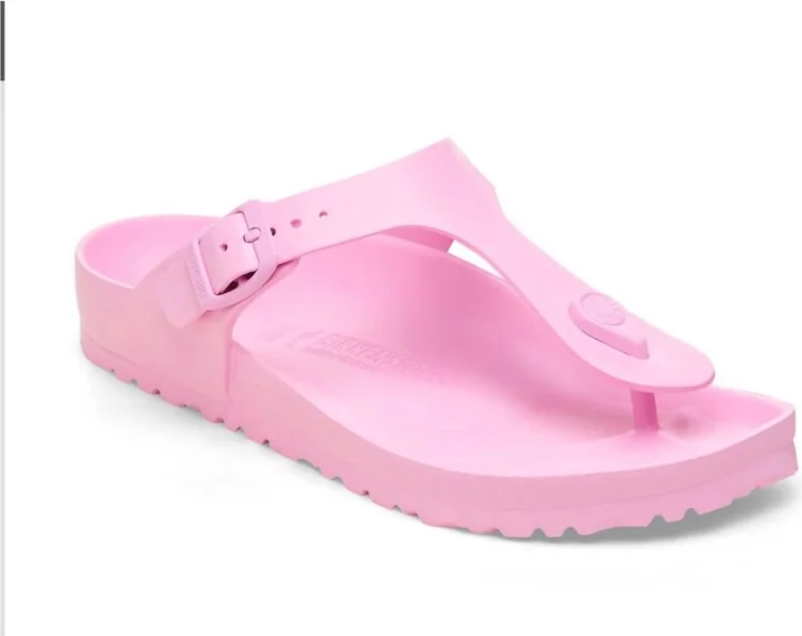 Gizeh Eva Sandals In Fondant Pink