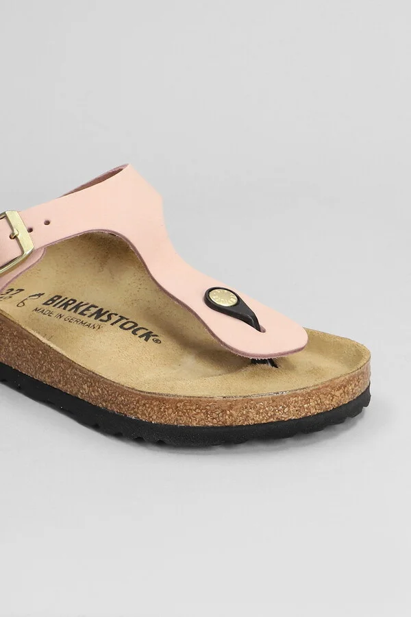 Gizeh Flats In Rose-pink Nubuck - Image 5