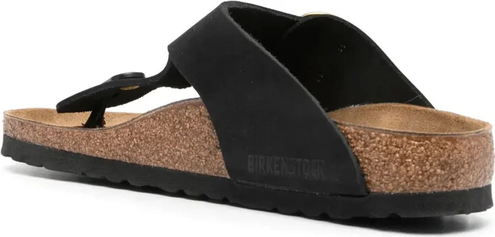 Gizeh leather flat sandals - Image 3