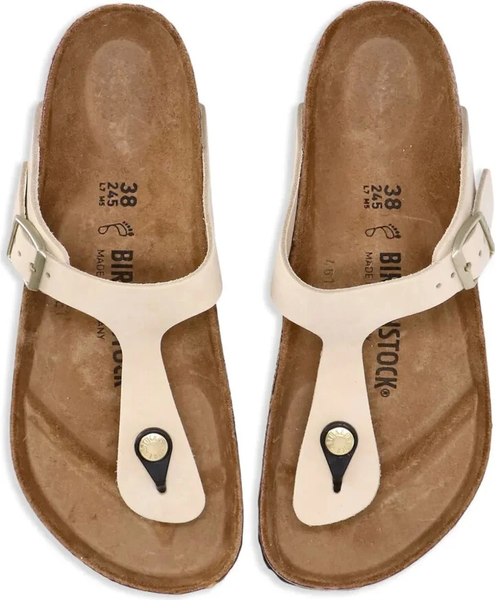 Gizeh leather flip flops - Image 4