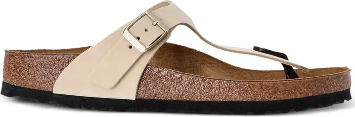 Gizeh leather flip flops